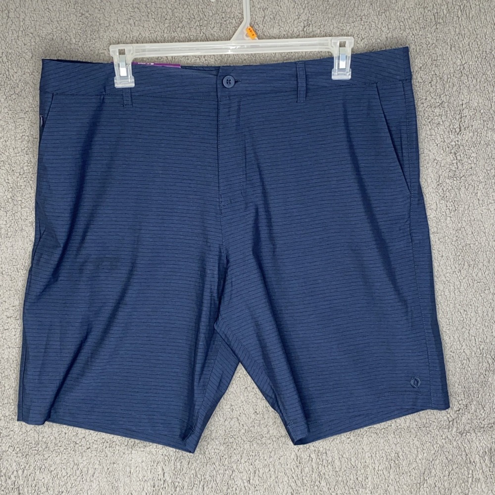 Hang Ten Hybrid Walkshorts Men's Sz 40 Blue